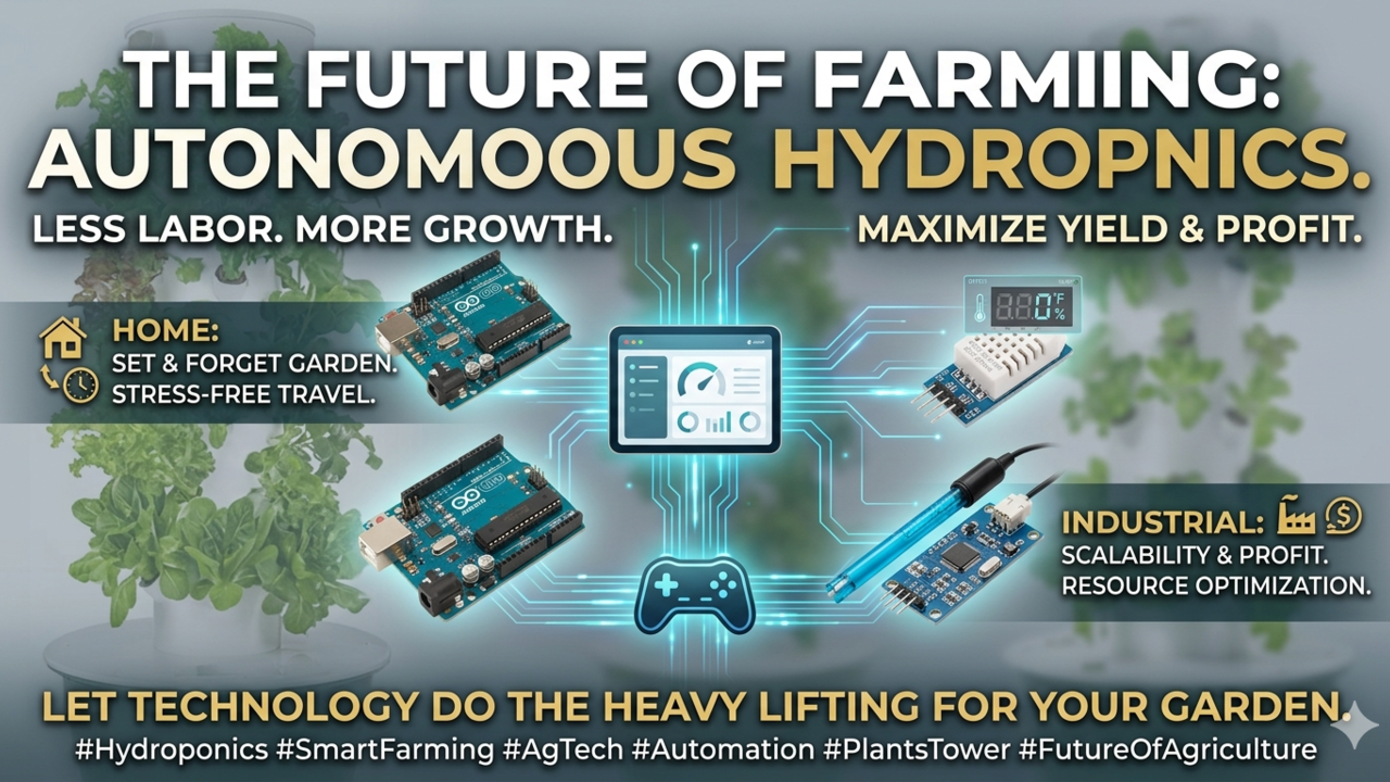 ​The Future of Farming: Hydroponic Automation 🌱🤖