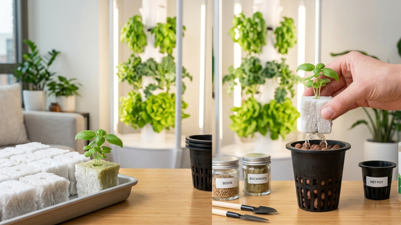From Seed to Vertical Tower: How to Start Hydroponics Without Soil!