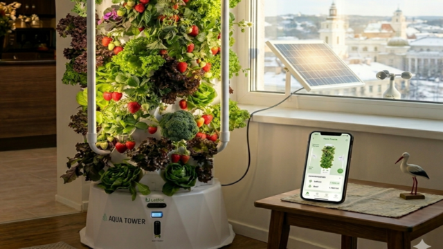 ​Farming in the Heart of European Apartments: How to Harvest Organic Strawberries in Winter Using Solar Power and AI