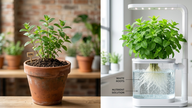 Hydroponics vs. Soil: Why Soil-Free is the Ultimate Winner for Indoor Herbs and Veggies