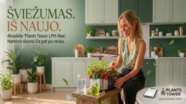 🌿✨ Šviežumas, kurį galite pasiekti ranka